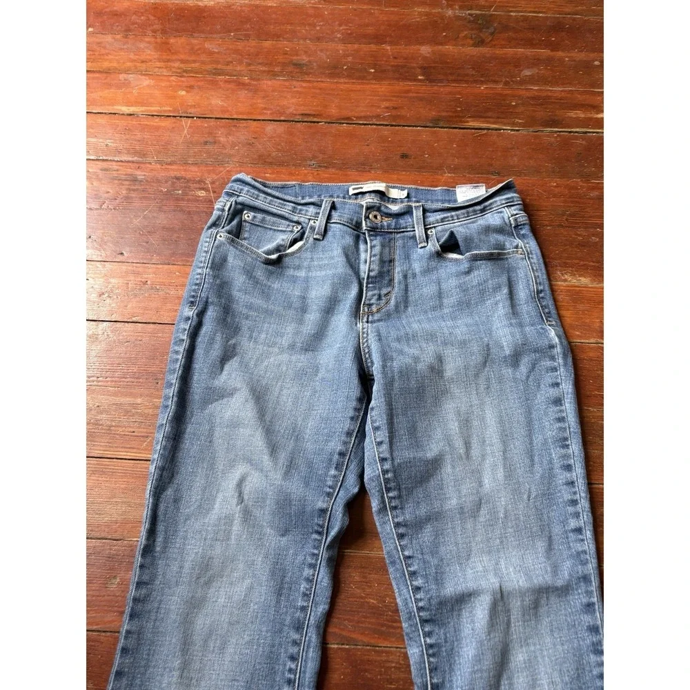 Levi's 515 Bootcut Jeans Women's Size 8 Blue Wide Leg Flare